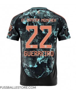 Günstige Bayern Munich Raphael Guerreiro #22 Auswärtstrikot 2024-25 Kurzarm